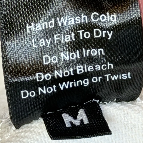 POL Button Up Shaket Jacket with Sequin Front Pockets Women’s Size M Off White - Picture 10 of 14